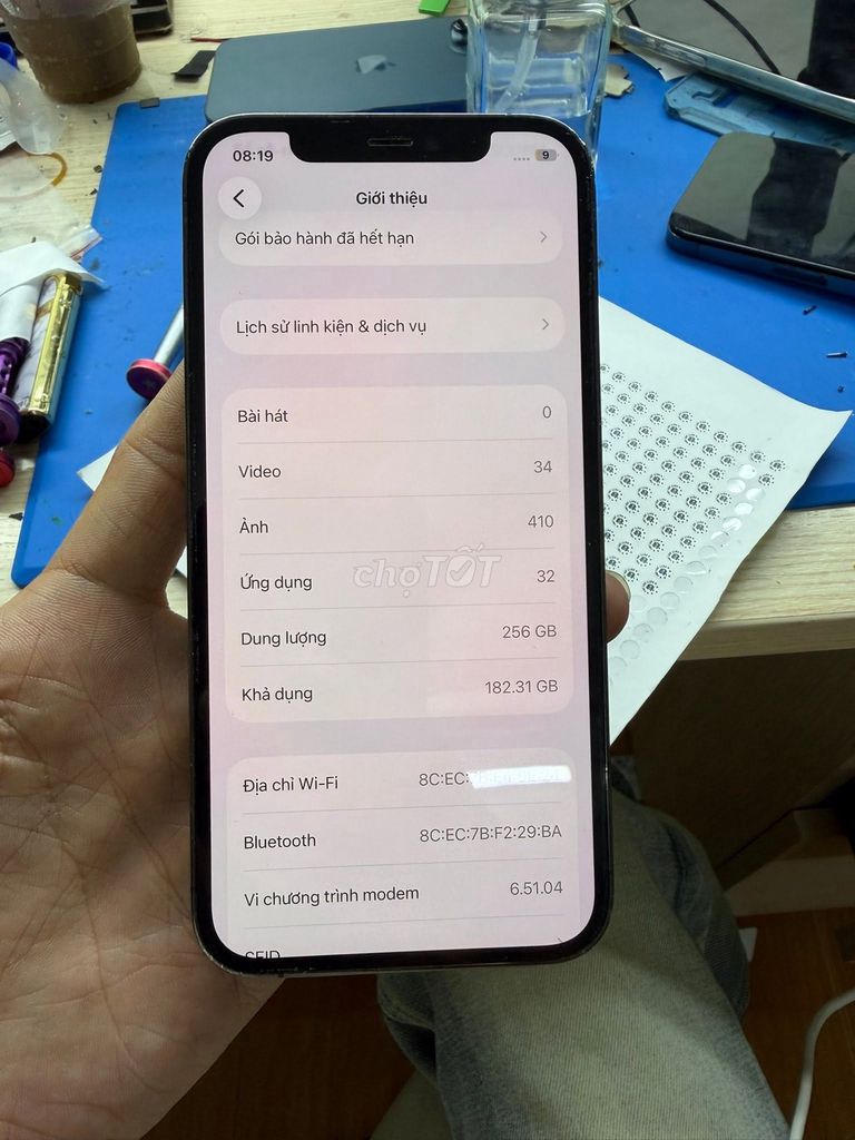 Apple iPhone 12 Pro 256GB Màn zin. Mua bán Điện thoại tại Quận 10 Tp Hồ Chí Minh được đăng bởi Hội Đồ Điện Tử hình 1