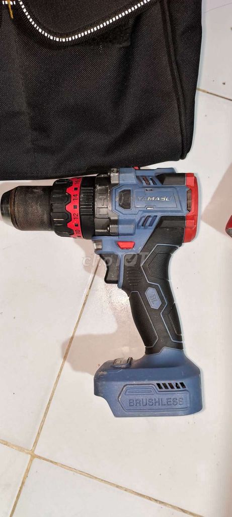 Máy khoan pin Yamasu 3 chức năng 1 pin. Mua bán Nội thất, đồ gia dụng khác tại Thành phố Long Xuyên An Giang được đăng bởi Lọc Nước Lê Bảo hình 1