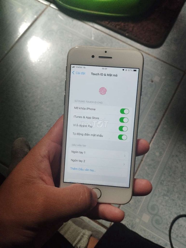 Apple iPhone 7G Vàng Đã sử dụng. Mua bán Điện thoại tại Thành phố Thủ Đức Tp Hồ Chí Minh được đăng bởi Nhật Nguyễn hình 1