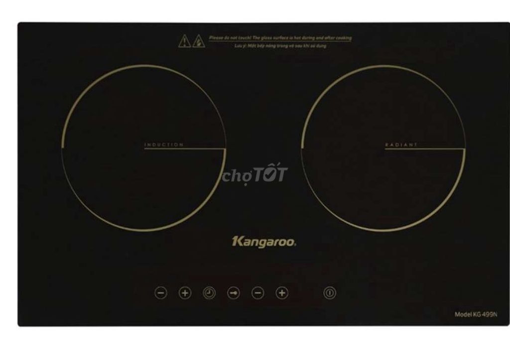 Bếp đôi điện từ Kangaroo KG499N Đen. Mua bán Bếp, lò, đồ điện nhà bếp tại Quận Bình Thạnh Tp Hồ Chí Minh được đăng bởi Xuân Nguyệt Nguyen hình 1