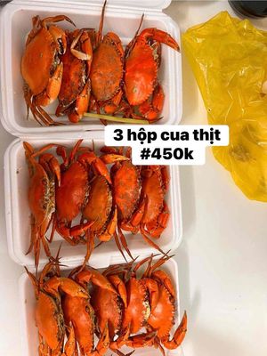 CUA HẤP SẴN TỪ 40k/con, combo như hình. Mua bán Đồ ăn, thực phẩm và các loại khác tại Quận Bình Tân Tp Hồ Chí Minh được đăng bởi ĐẶC SẢN CÀ MAU 