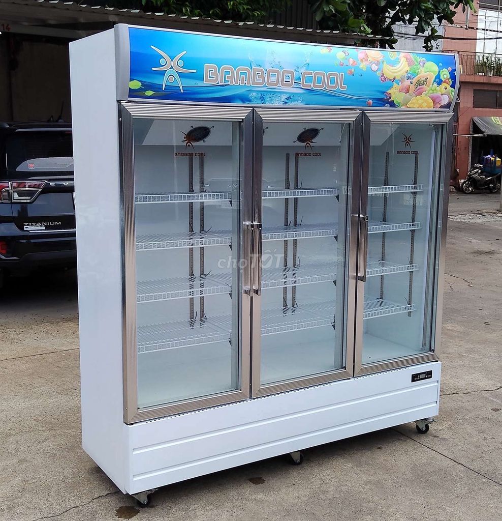 Tủ mát Bambocool 3 cánh Trắng đã sử dụng. Mua bán Tủ lạnh tại Thành phố Dĩ An Bình Dương được đăng bởi DUY ANH hình 1