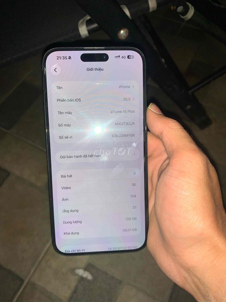 iPhone 16 Plus 128GB Đen. Mua bán Điện thoại tại Quận 12 Tp Hồ Chí Minh được đăng bởi hà  hình 1
