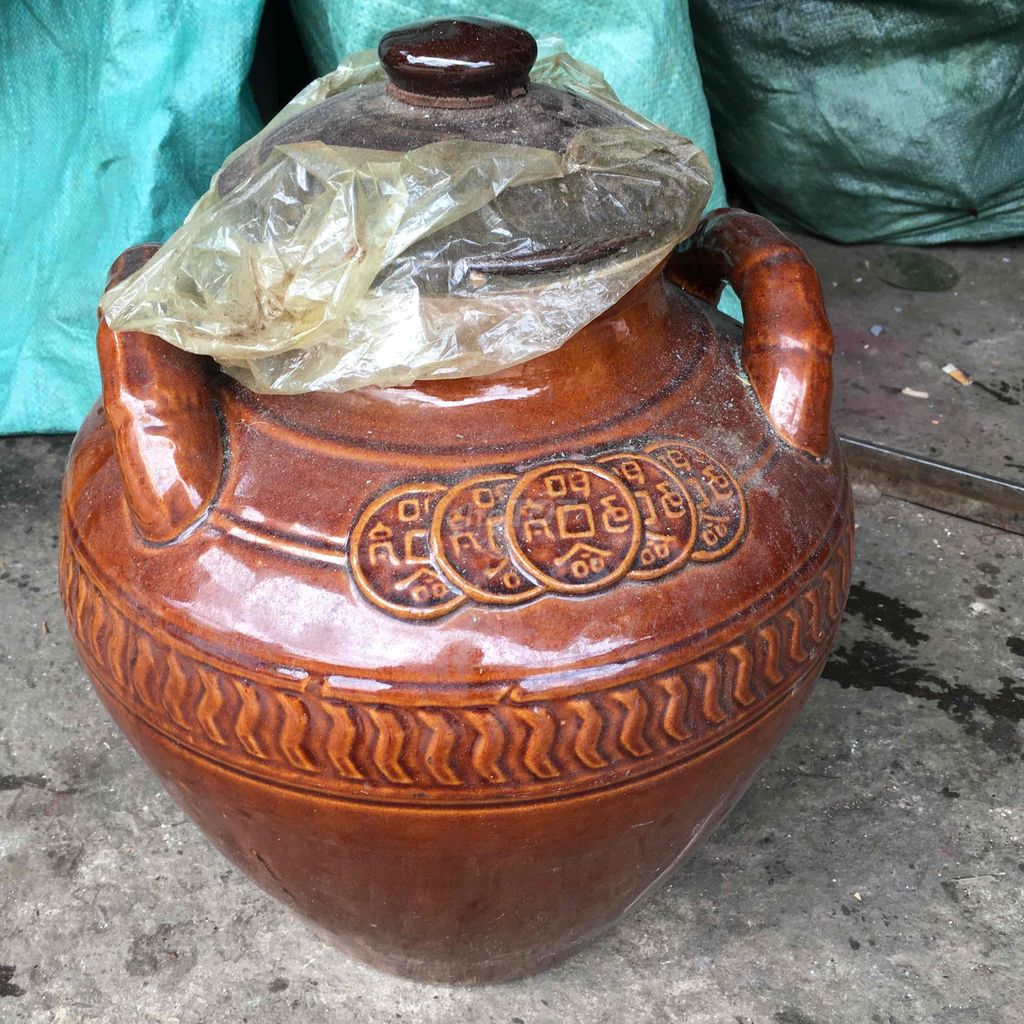 chum gốm đựng rượu 20l