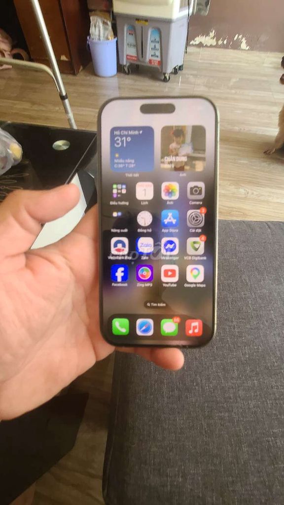 iPhone 16 Pro 256GB Bạc 99%. Mua bán Điện thoại tại Quận Tân Phú Tp Hồ Chí Minh được đăng bởi Thiên Ý hình 1