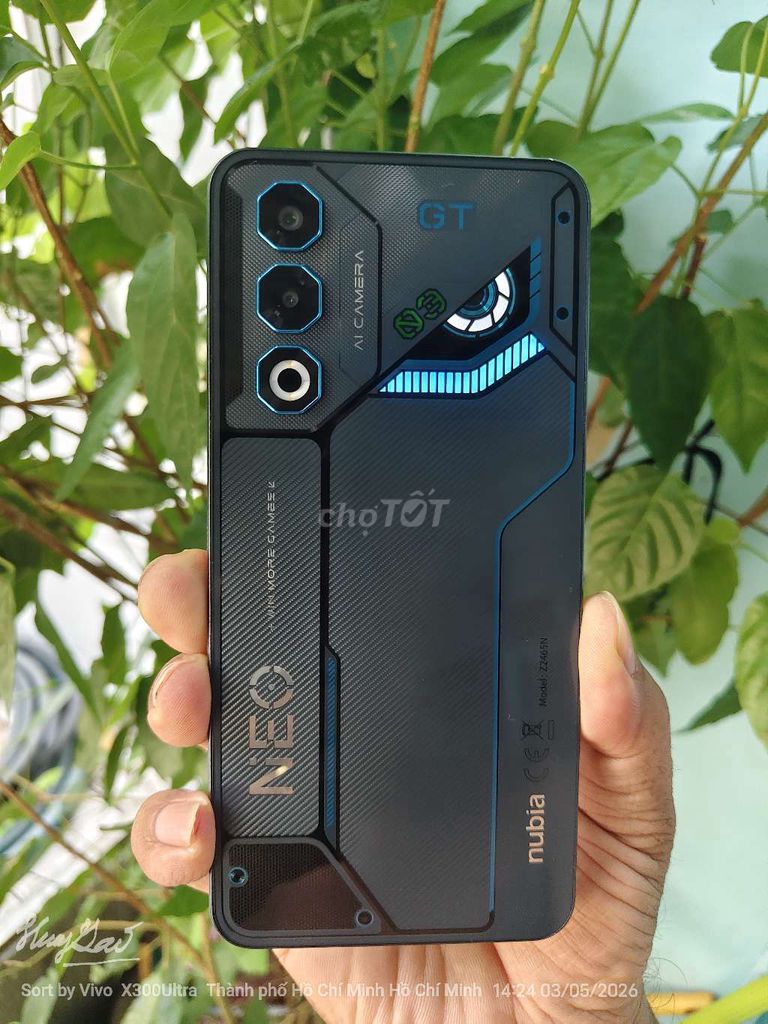 Nubia Neo 3 GT 5G 256GB Đen. Mua bán Điện thoại tại Thành phố Vũng Tàu Bà Rịa - Vũng Tàu được đăng bởi  HUY LAI hình 1