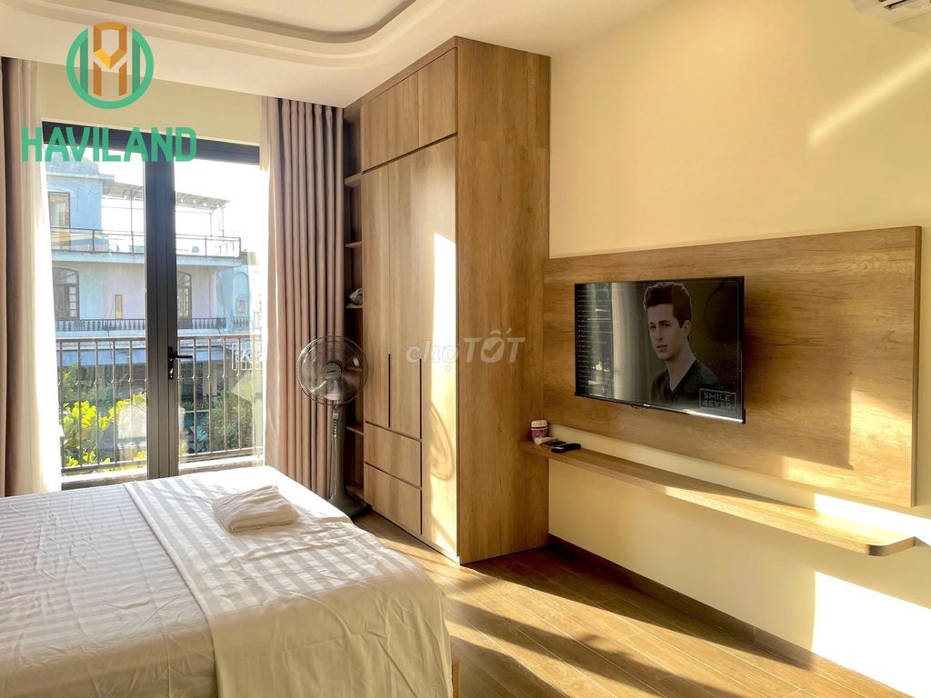 Sea-view studio with a large balcony on Nguyễn Tất Thành — photo 7
