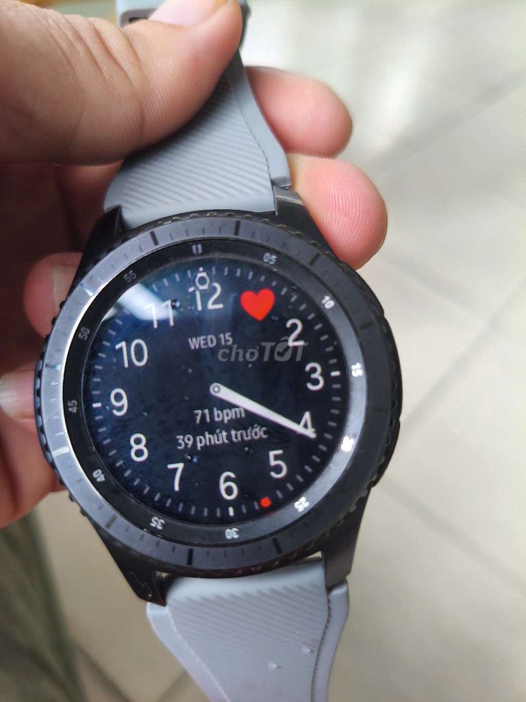 Samsung Gear S3 Frontier Đen, Xám Thép. Mua bán Thiết bị đeo thông minh tại Quận Phú Nhuận Tp Hồ Chí Minh được đăng bởi Hùng hình 1