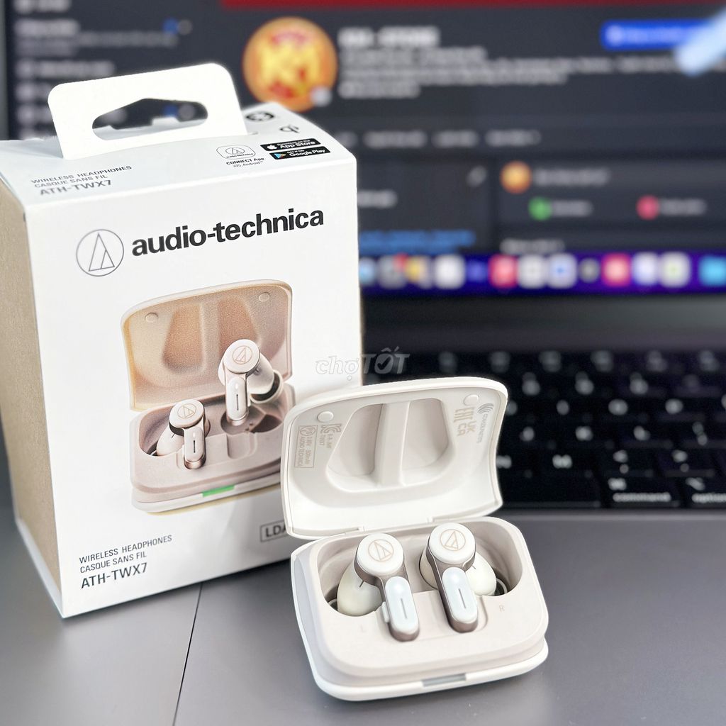 Tai nghe Audio Technica ATH-TWX7 Trắng. Mua bán Tivi, Âm thanh tại Huyện Nhà Bè Tp Hồ Chí Minh được đăng bởi Tainghelikenew hình 1
