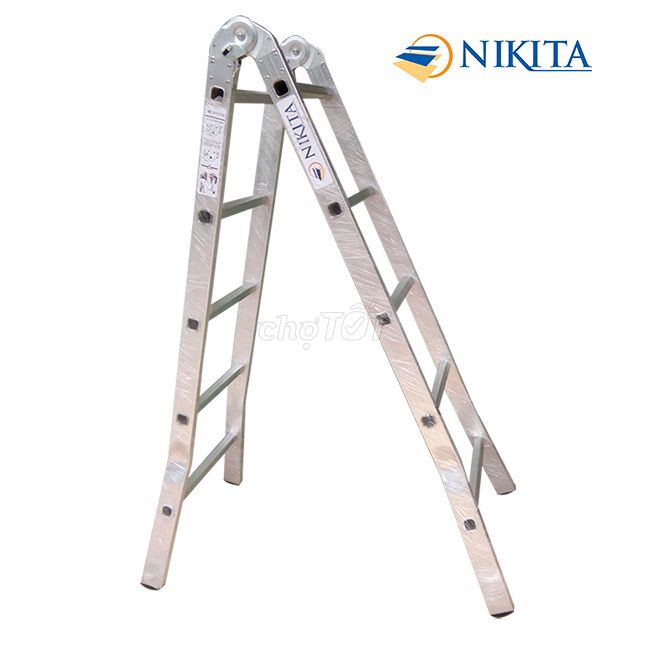 Thang chữ A  khóa sập tự động Nikita Nhôm Bạc. Mua bán Đồ chuyên dụng, Giống nuôi trồng tại Quận Hoàng Mai Hà Nội được đăng bởi Mai Thu Phương hình 1