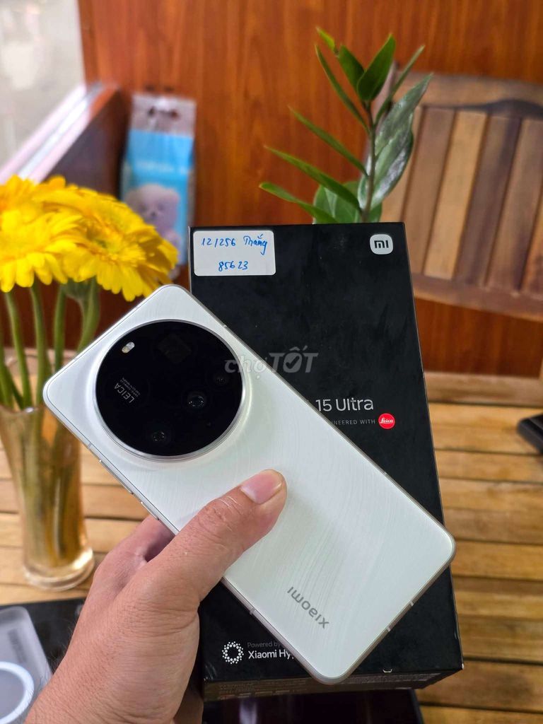 Xiaomi 15 Ultra 256GB Trắng Đã sử dụng. Mua bán Điện thoại tại Thành phố Thuận An Bình Dương được đăng bởi Thu Quynh shop hình 1