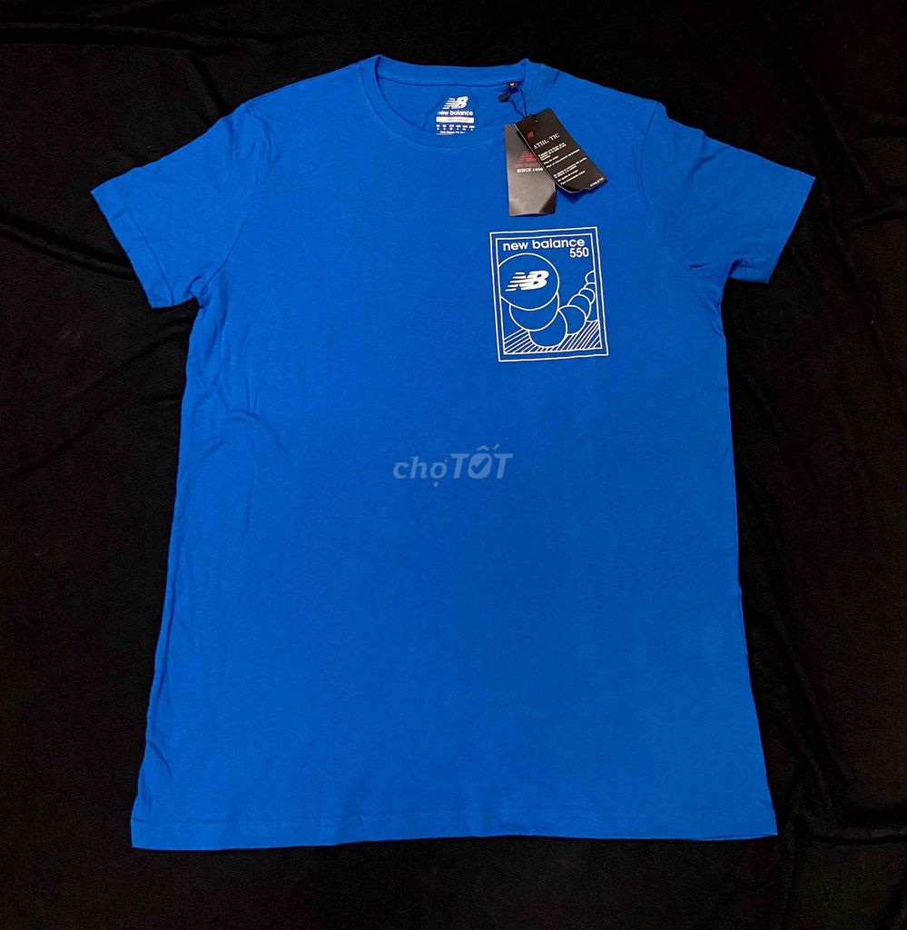 Áo thun nam New Balance Cotton Xanh dương M. Mua bán Quần áo tại Thành phố Sa Đéc Đồng Tháp được đăng bởi CHÍU VNXK hình 1
