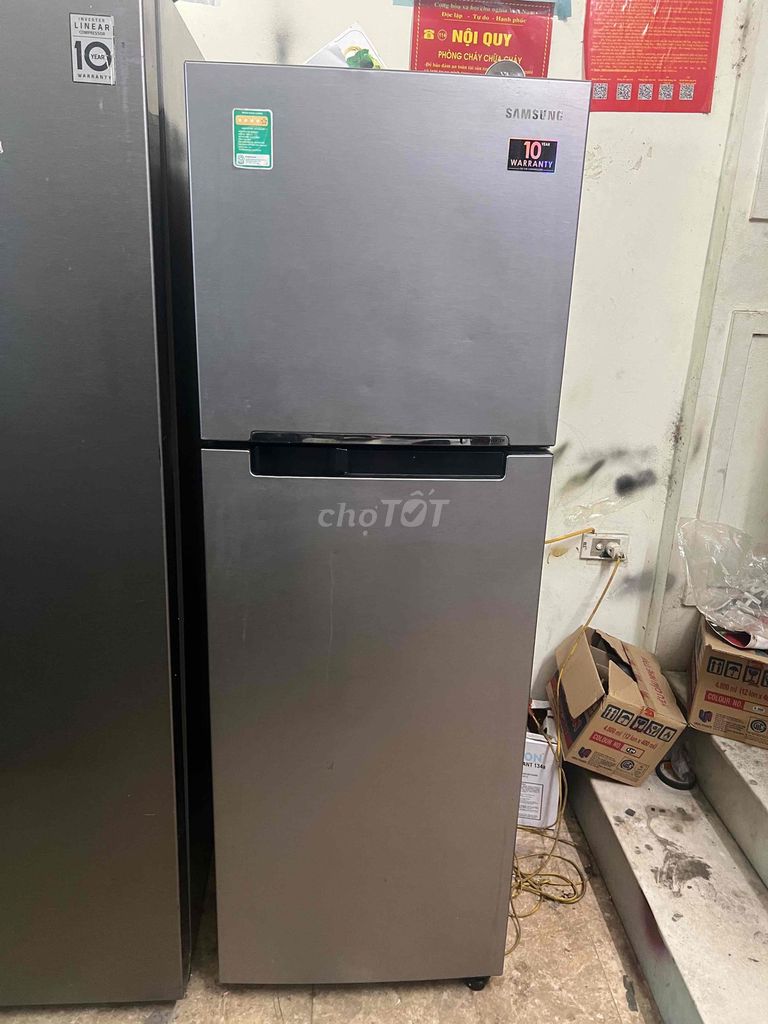 Tủ lạnh Samsung 255L Bạc Tiết kiệm điện. Mua bán Tủ lạnh tại Quận Cầu Giấy Hà Nội được đăng bởi Điện lạnh Hà nội hình 1