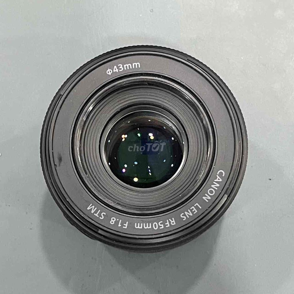 Ống kính Canon RF 50mm F1.8 STM Đen Đã sử dụng. Mua bán Máy ảnh, Máy quay tại Quận 5 Tp Hồ Chí Minh được đăng bởi Phan Thế Phong  hình 1