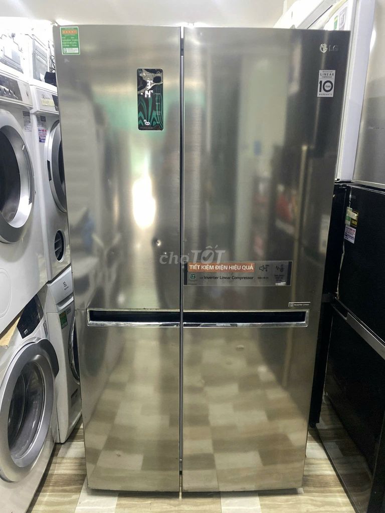 Tủ lạnh LG 687L INVERTER 2 CÁNH LỚN TIẾT KIỆM ĐIỆN. Mua bán Tủ lạnh tại Thành phố Thuận An Bình Dương được đăng bởi PHƯỚC THƯ KHO ĐIỆN MÁY THỦ ĐỨC hình 1