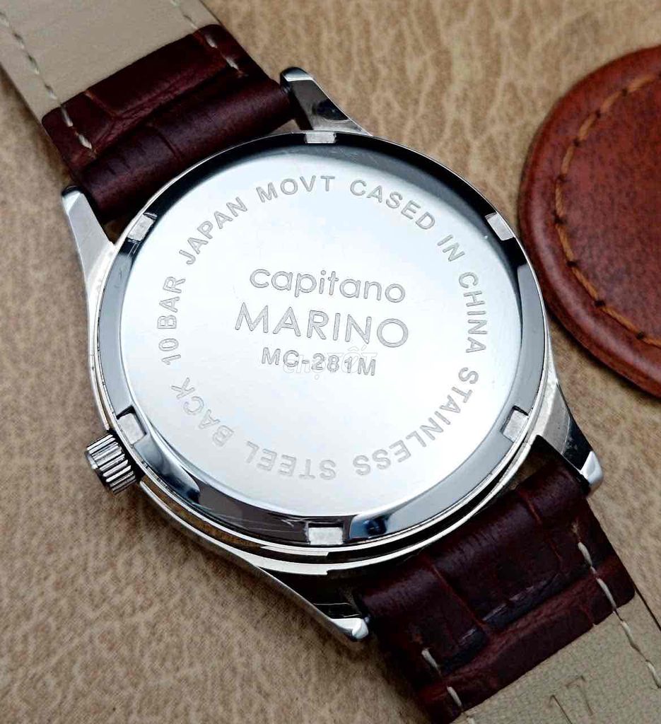 Đồng Hồ Marino Capitano Sunmoon Chính Hãng. Mua bán Đồng hồ tại Quận 3 Tp Hồ Chí Minh được đăng bởi Đồng Hồ Nội Địa Nhật hình 5