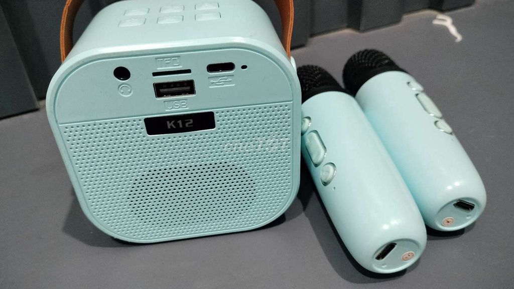 Loa karaoke K12 Xanh ngọc. Mua bán Tivi, Âm thanh tại Thành phố Biên Hòa Đồng Nai được đăng bởi Minh Thuý Nguyễn hình 1