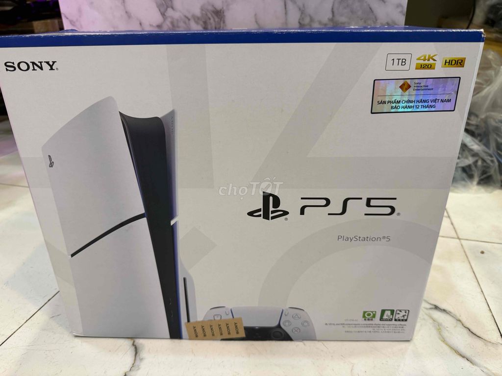 Máy chơi game Sony PS5 Slim 1TB. Mua bán Thiết bị chơi game tại Quận 4 Tp Hồ Chí Minh được đăng bởi Game Store Tiến Đạt hình 1