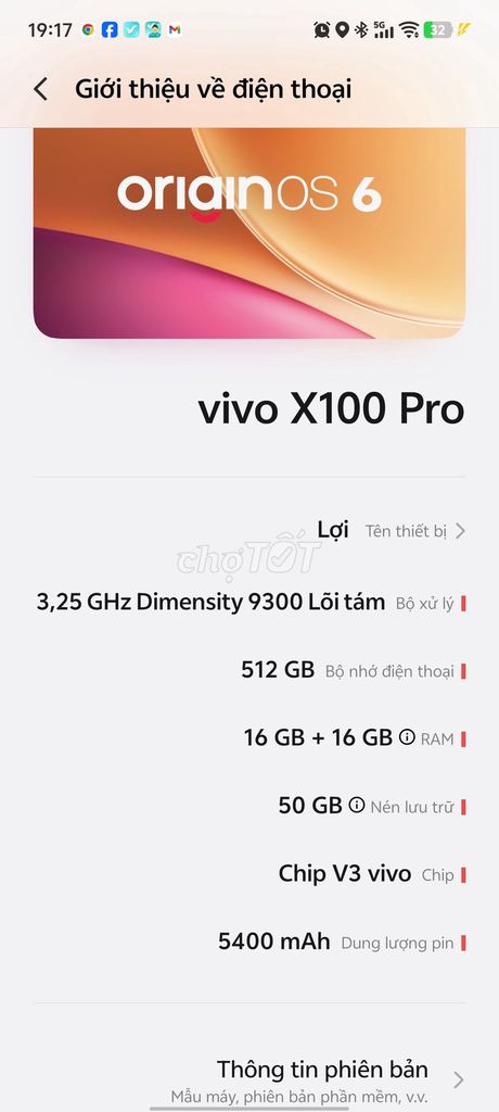 Vivo X100 Pro 512GB Cam. Mua bán Điện thoại tại Quận 4 Tp Hồ Chí Minh được đăng bởi Hoàng Lợi hình 1