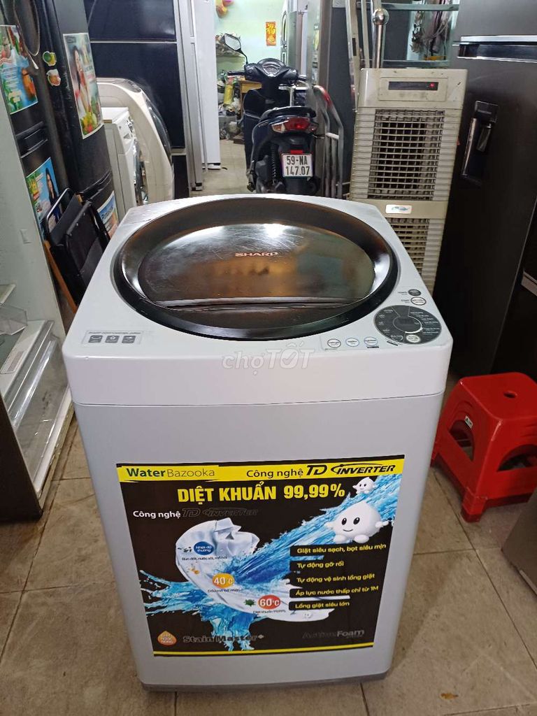 Máy giặt Sharp 7.2kg bảo hành 3 tháng. Mua bán Máy giặt tại Quận 6 Tp Hồ Chí Minh được đăng bởi Anh Quý hình 1