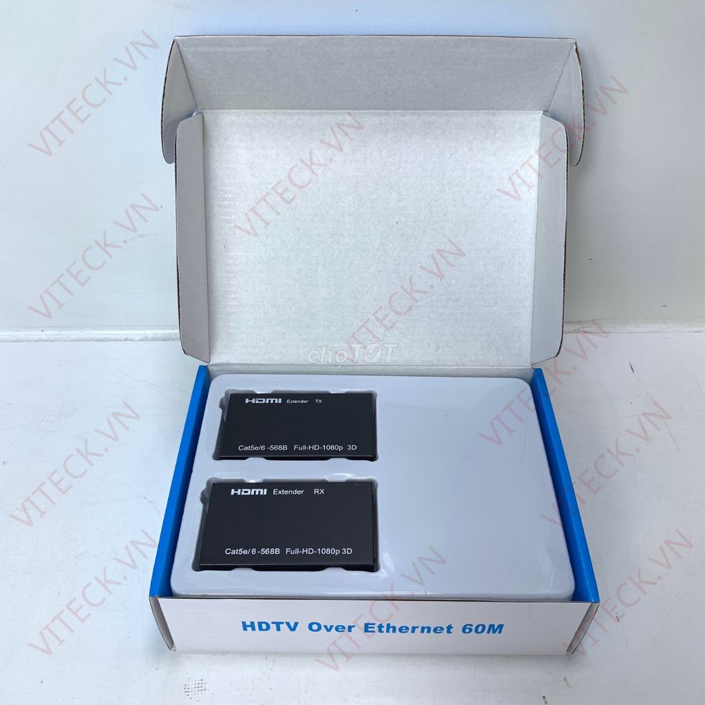 Bộ kéo dài HDMI 60M qua cáp mạng Lan VT-60L