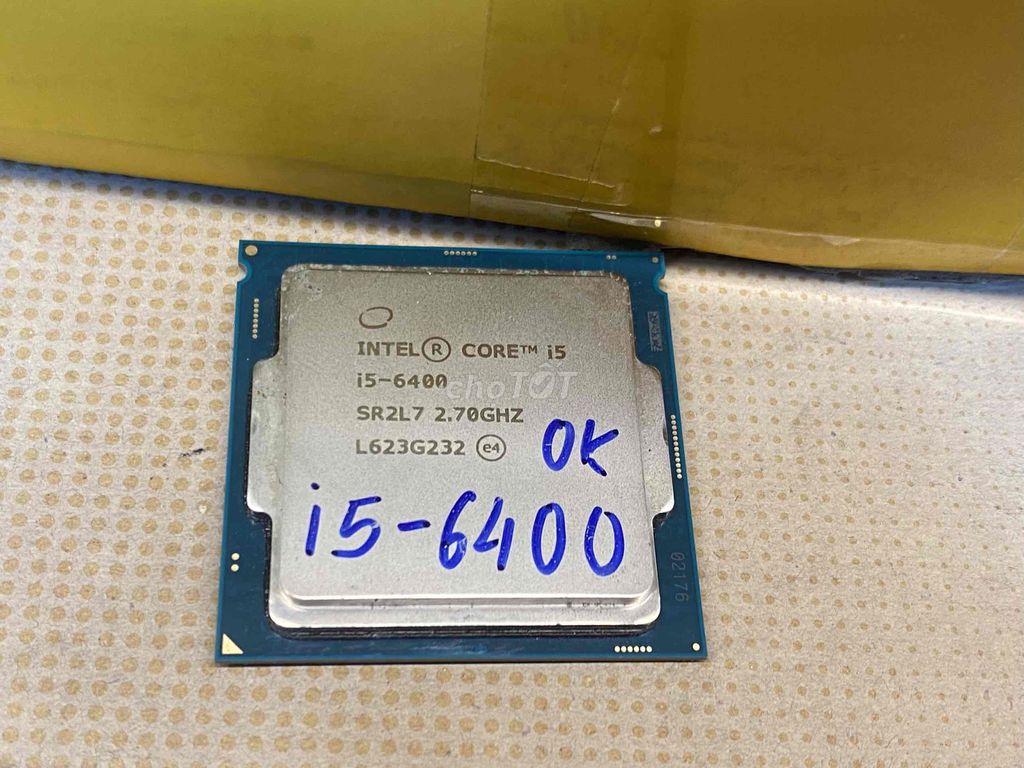 LẺ CON CPU INTEL I5 6400 CHO KHÁCH NÂNG CẤP