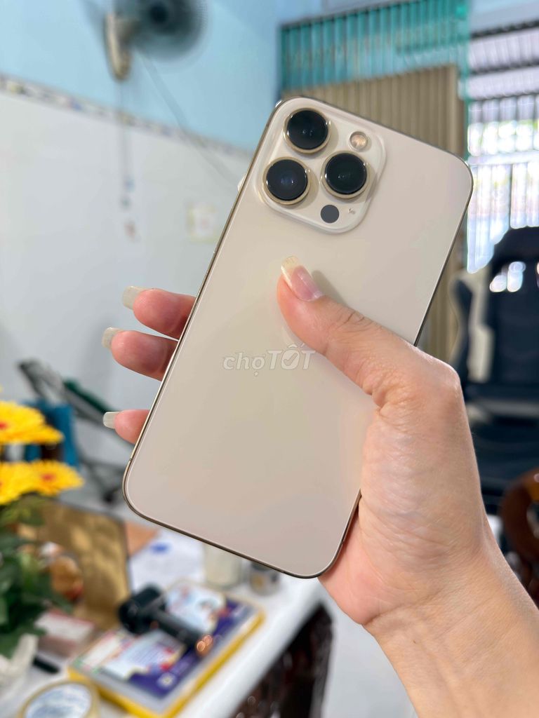 Apple iPhone 13 Pro 128GB Vàng 100%. Mua bán Điện thoại tại Thành phố Biên Hòa Đồng Nai được đăng bởi Huỳnh  hình 1