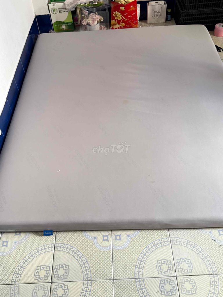 Nệm cao su non 1m6x2mx10cm, Tặng bọc nệm. Mua bán Giường, chăn ga gối nệm tại Quận 8 Tp Hồ Chí Minh được đăng bởi Ly hình 1