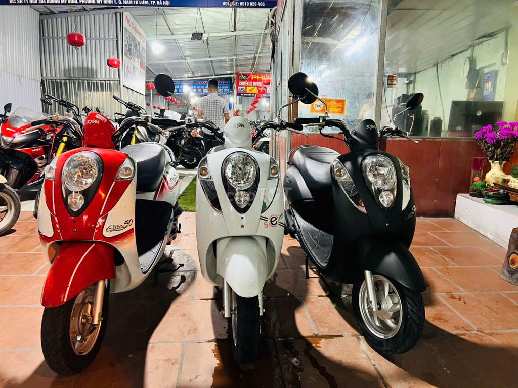 XE MÁY PHÚ THỊNH -SYM ELITTE 50 - HỖTRỢTRẢGÓP. Mua bán Xe máy tại Quận Nam Từ Liêm Hà Nội được đăng bởi TRẦN VĂN PHÚ hình 1