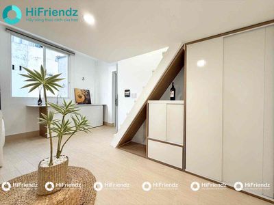 Cho thuê phòng có gác full nội thất ngay gần công viên lê thị riêng