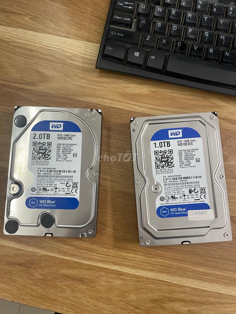 SẴN Ổ HDD 500G - 1TB - 2TB