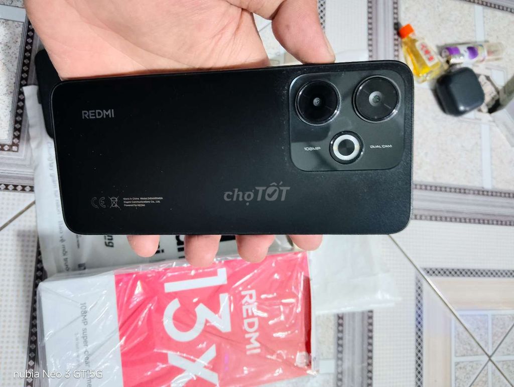 Xiaomi Redmi 13X 6GB/128GB Đen Đã sử dụng. Mua bán Điện thoại tại Quận 12 Tp Hồ Chí Minh được đăng bởi Phúc An hình 1