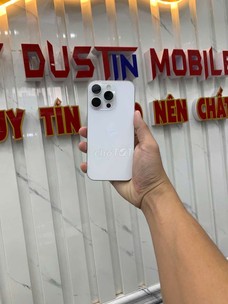 15 pro 256gb quốc tế 100% có sim vật lí,có bán góp. Mua bán Điện thoại tại Thành phố Cà Mau Cà Mau được đăng bởi Duy Dustin Mobile hình 1