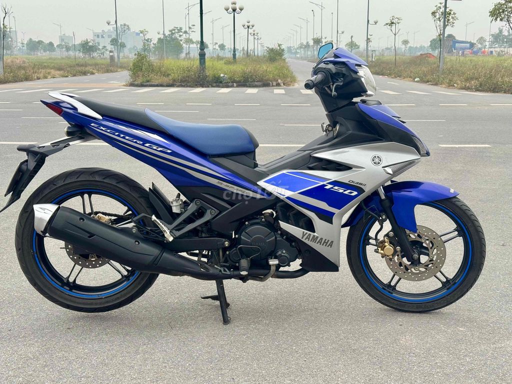 Yamaha Exciter 150 2016 Xanh bạc. Mua bán Xe máy tại Thành phố Nam Định Nam Định được đăng bởi  long việt  hình 4