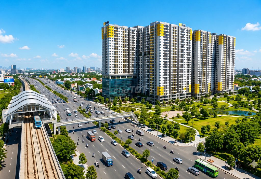 Bán căn hộ 73m2 mặt tiền Quốc Lộ 13 thanh toán trước 149 triệu sở hữu