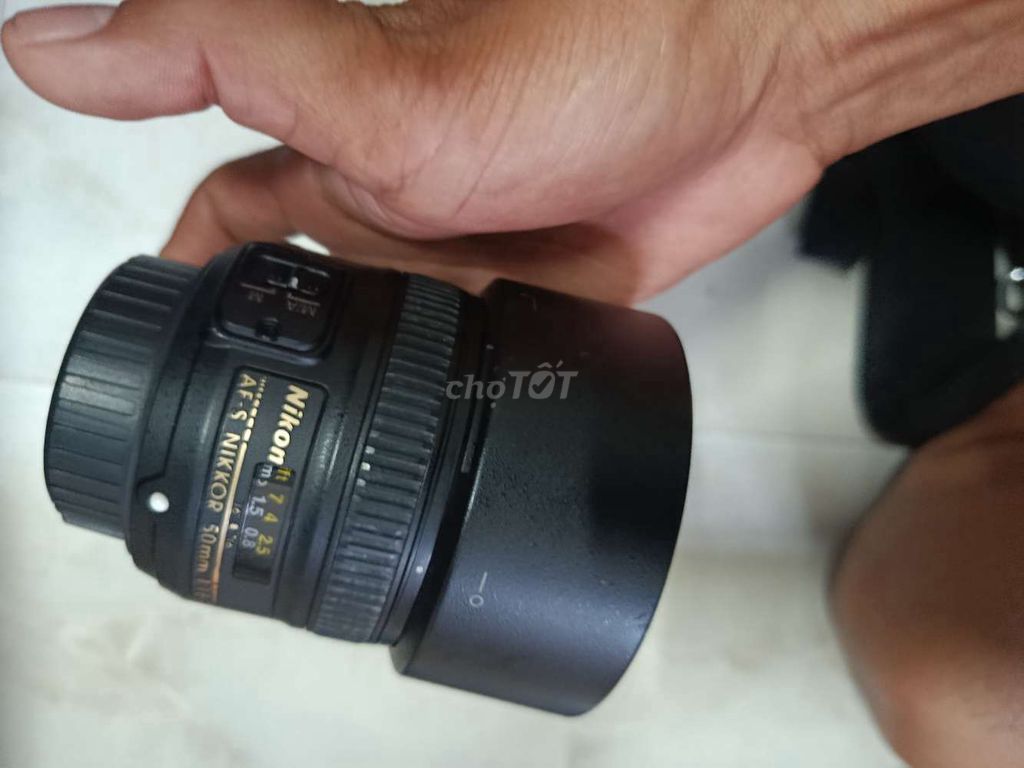 Ống kính Nikon AF-S Nikkor 50mm 1.8 Đen. Mua bán Máy ảnh, Máy quay tại Thành phố Huế Thừa Thiên Huế được đăng bởi Lê Anh hình 1