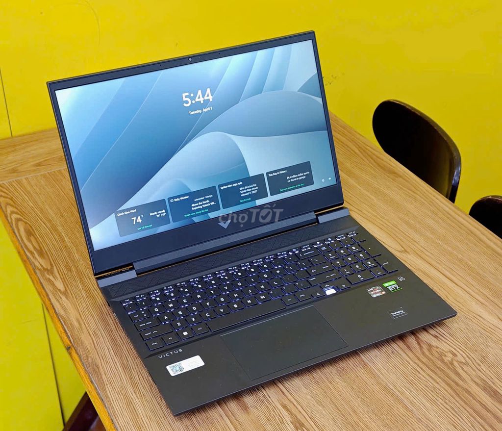 Laptop Gaming HP Victus 16-e1107AX Ryzen 5-6600H. Mua bán Laptop tại Quận Thanh Khê Đà Nẵng được đăng bởi Cầm Đồ Kim Hoa 30 Trần Cao Vân Đà Nẵng hình 1