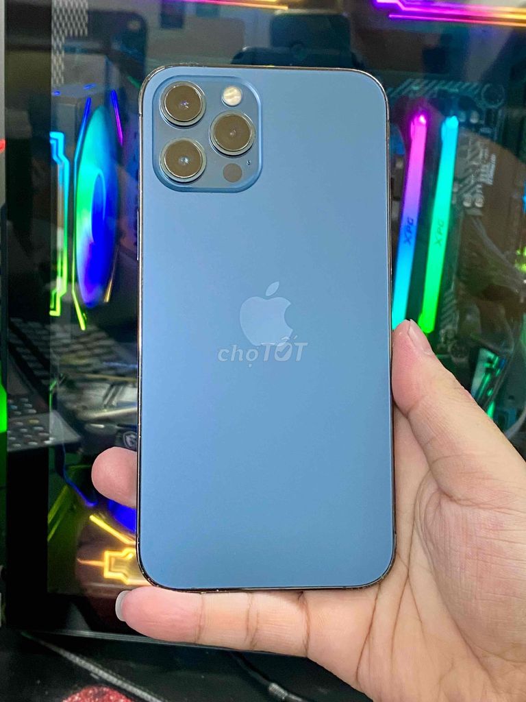 IPhone 12 Pro Max 128GB Quốc Tế Màn Oled icl Sạch. Mua bán Điện thoại tại Huyện Hóc Môn Tp Hồ Chí Minh được đăng bởi Real hình 1