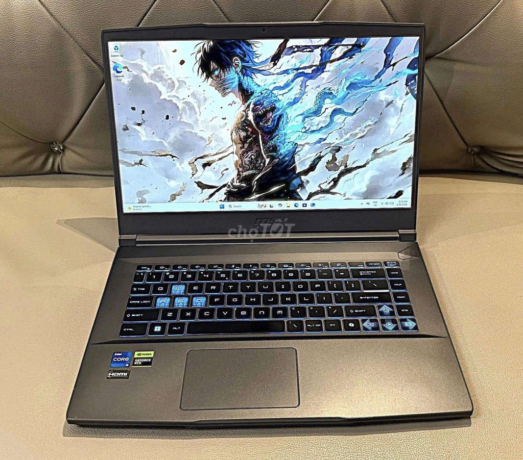 MSI Thin A15: i5-12450H/16G/RTX 3050/144Hz Mượt. Mua bán Laptop tại Quận 10 Tp Hồ Chí Minh được đăng bởi TTCenter hình 1