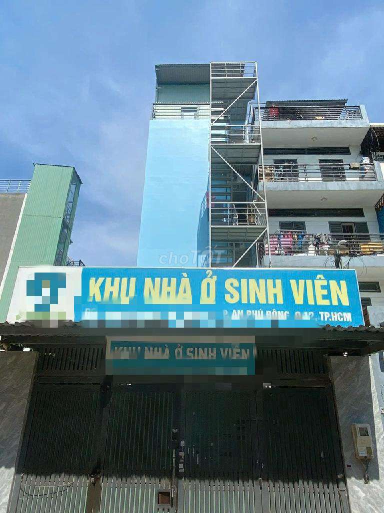 BÁN CHDV NHÀ TRỌ SINH VIÊN - DT SÀN 600M DÒNG TIỀN 100TR/THÁNG