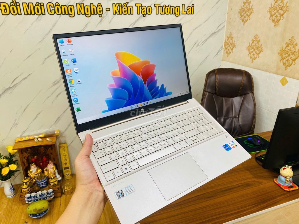 ✅HP Pavilion 15-eg3093TU i5-1335U/16GB/512GB Gold. Mua bán Laptop tại Thành phố Thuận An Bình Dương được đăng bởi Laptop Nam Cường hình 1