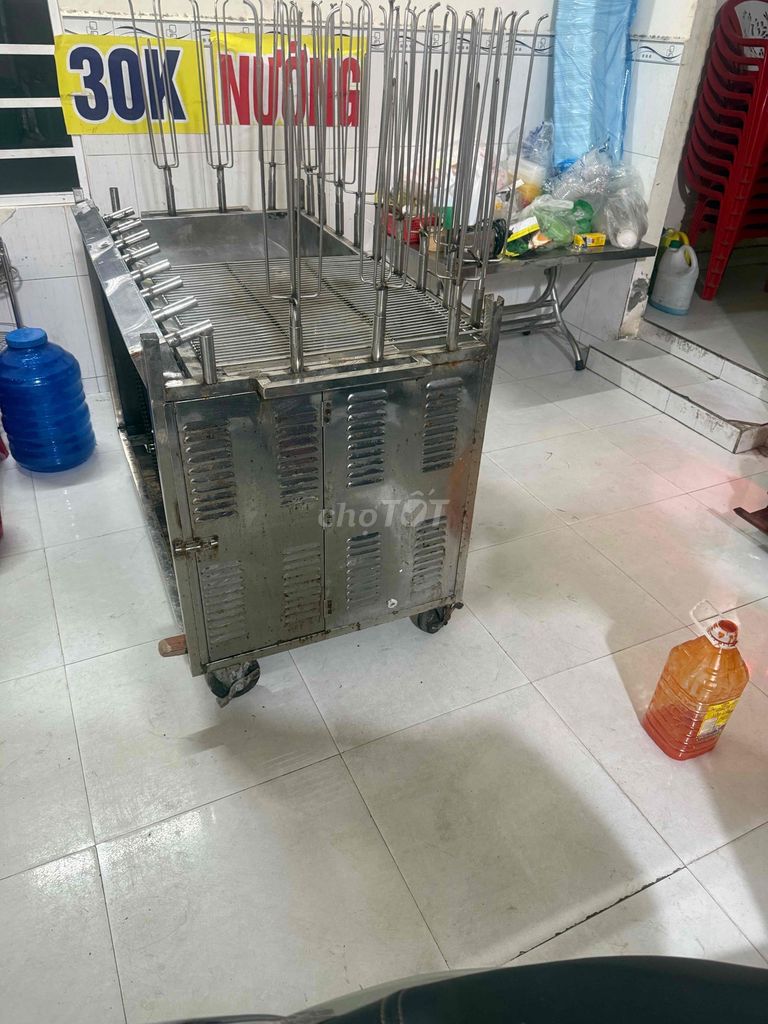 Lò nướng cá lóc Inox 15 xiên đã sử dụng. Mua bán Bếp, lò, đồ điện nhà bếp tại Quận 6 Tp Hồ Chí Minh được đăng bởi Đường Băng hình 1