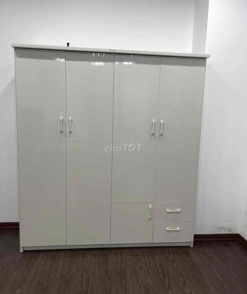 Tủ quần áo nhựa 2 lớp Đài Loan xám 1m65. Mua bán Tủ, kệ gia đình tại Huyện Trảng Bom Đồng Nai được đăng bởi Hong Le hình 1