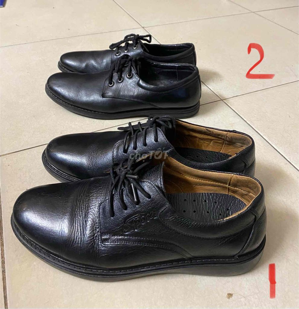 Giày da hàng hiệu cao cấp, size 40