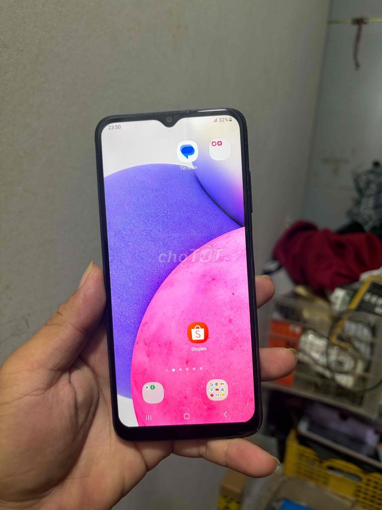 Samsung A03s 4GB/64GB Đen. Mua bán Điện thoại tại Thành phố Vị Thanh Hậu Giang được đăng bởi máy củ giá tốt  hình 1