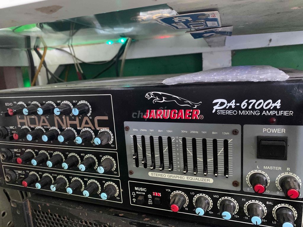 Amply JARUGAER DA-6700A Đen. Mua bán Tivi, Âm thanh tại Quận Dương Kinh Hải Phòng được đăng bởi đỗ văn hiếu hình 1