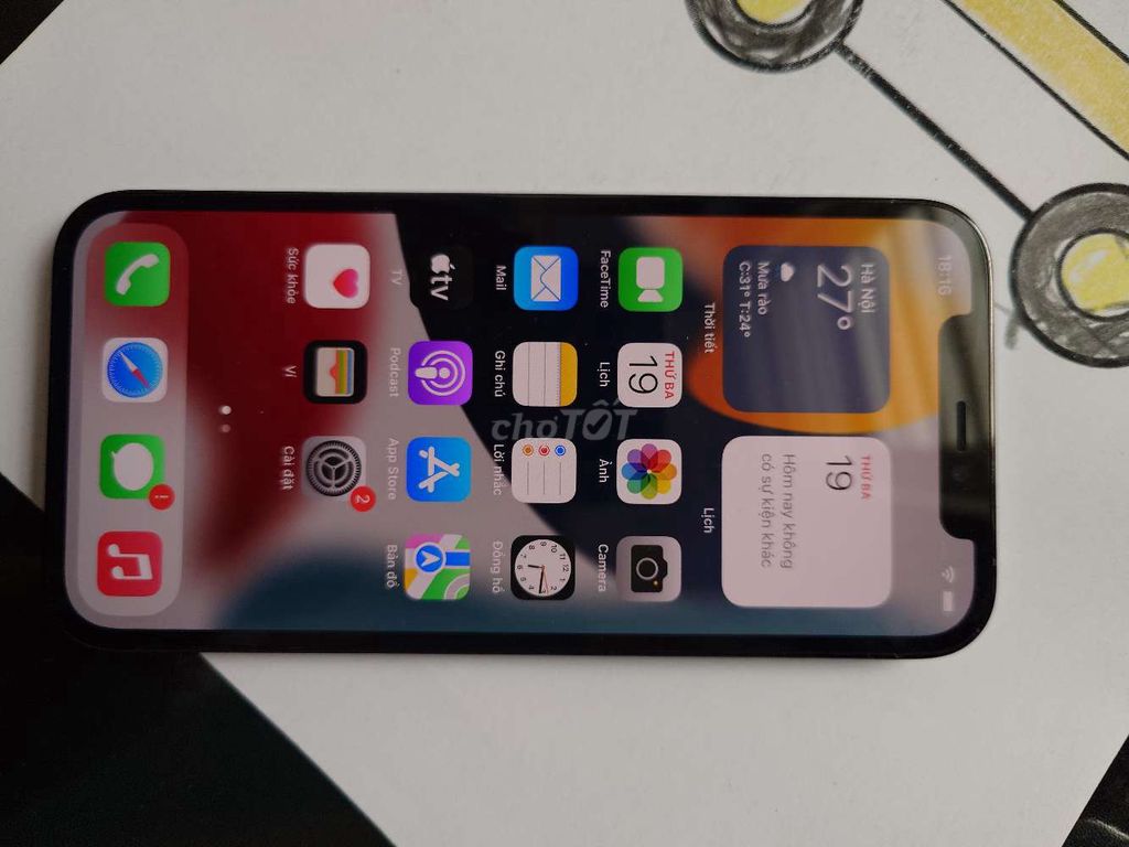 iPhone 12 Pro 128GB Xám Hư main. Mua bán Điện thoại tại Quận Tân Phú Tp Hồ Chí Minh được đăng bởi Tam Vu hình 1