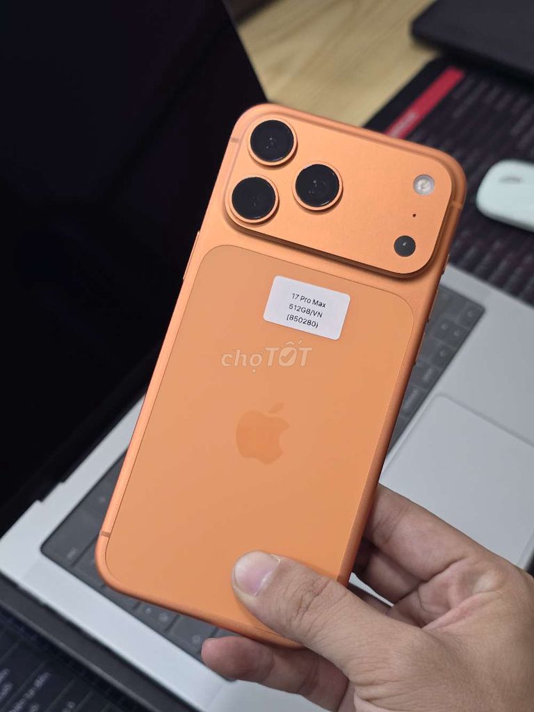 iPhone 17 PRM 512GB VN | BH 10/2026 | Góp nợ xấu. Mua bán Điện thoại tại Quận Ngô Quyền Hải Phòng được đăng bởi TRAN SONG HA hình 1