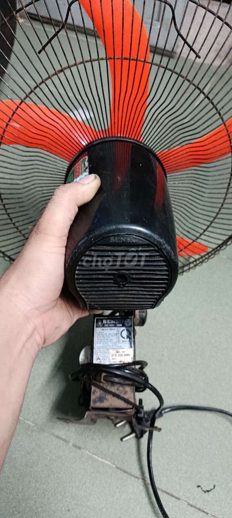 Senko Quạt treo tường TC16 Đen Cam. Mua bán Quạt tại Huyện Nhà Bè Tp Hồ Chí Minh được đăng bởi máy khoan pin châu kiên hình 1