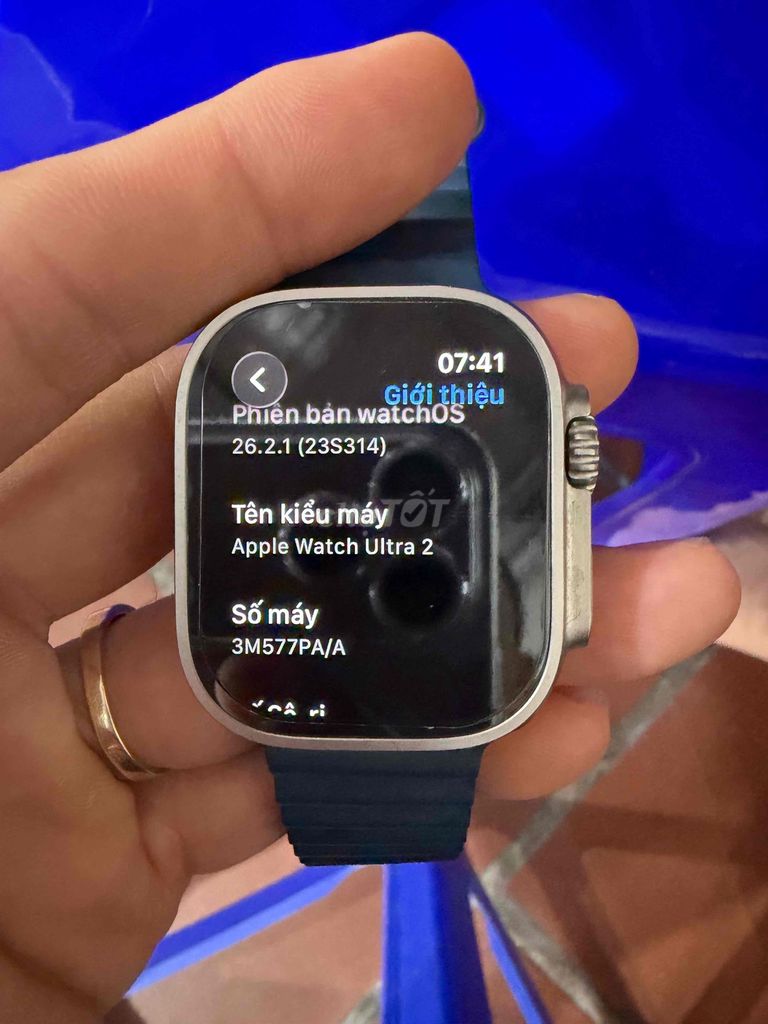 Apple Watch Ultra 2 xám mua ở tgdd. Mua bán Thiết bị đeo thông minh tại Quận Bắc Từ Liêm Hà Nội được đăng bởi trinh van thuan hình 1